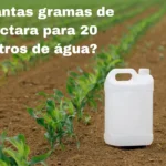 Quantas gramas de Actara para 20 litros de água